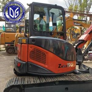 ZX50 5 Ton Small Used Hitachi Excavator 92% New