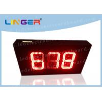 China 888 Format Red Countdown Timer , Countdown Electronic Timer Customized Design on sale