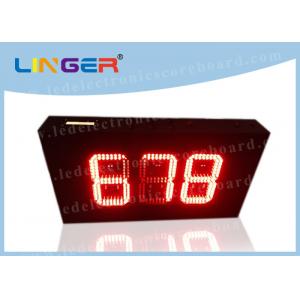 888のフォーマットの赤い秒読みのタイマー、秒読みの電子タイマーによってカスタマイズされる設計