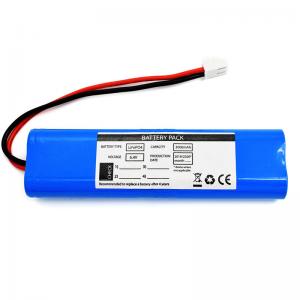 Emergency Lighting Battery LiFePO4 3000mah Battery 6.4V Blue PVC