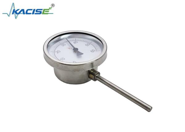 Termómetro bimetal de grado industrial WSS-411W con longitud de tallo personalizada