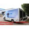 JAC 4*2 LHD P6/P8 mobile billboard LED advertising vehicle for sale, Factory