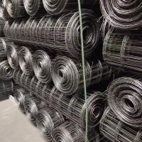 China 3mm Galvanized Welded Wire Mesh Roll Black For Concrete Reinforcing on sale