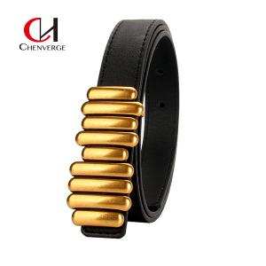 Women'S Decoration With Pants Skirt PU Leather Belt Customization Logo