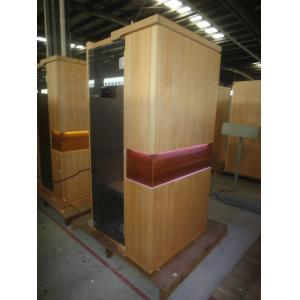 Cabina infrarroja de cerámica de la sauna de la cicuta, sauna infrarroja del calentador 1400Watt
