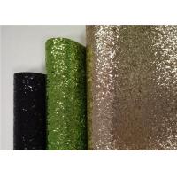 China Living Room 50m Multi Color Glitter Fabric With Flocking Cloth Backing on sale