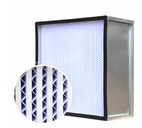 Customized-Sized Paper Partition Air Filter With Efficient Filtration, In Compliance With GMP Standards, And Easy To Install