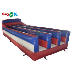 Funny Inflatable Sports Games Commercial Bungee Run Inflatable Race Game Bungee Runway