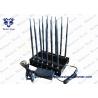12 Band Jammer GSM DCS Rebolabile 3G 4G WIFI GPS and RF Bugs from 130 to 500 Mhz