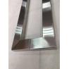 China China Custom Made Satin Brush No.4 Stainless Steel Door Handle In Foshan Manufacturer wholesale