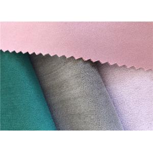 China Apparel Textiles Polyester Spandex Fabric Winter Jacket Scuba Suede Microfiber Dress supplier