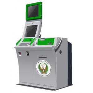 High Definition Self Service Payment Kiosk With Passport Scanner And Visa Master Cards