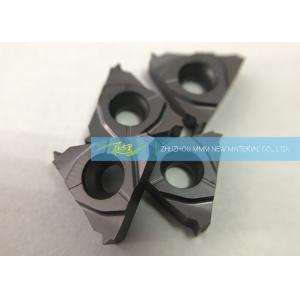 China Hardened Steel Carbide Thread Cutting Inserts With Pitch 8 T / Inch External Threads supplier