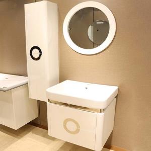 SONSILL New Design Luxury Bathroom Vanity Furniture Cabinets With LED Mirror
