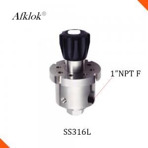 SS316L Single Stage 1" NPT Back Pressure Valve Price