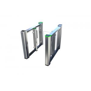 SUS 304 Stainless Steel Pedestrian Swing Gate Fast Speed Brushless DC Motor Drive