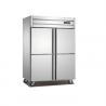 2000mm 550W Commercial Stainless Steel Refrigerator Freezer