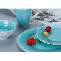 China Lightweight Melamine 12pc Dinner Set For Camping on sale