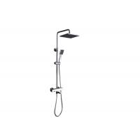China Waterproof Bathroom Shower Panels Faucet Chrome Cube Shower Head Wall Mount on sale