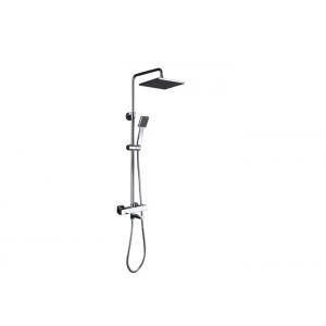 China Waterproof Bathroom Shower Panels Faucet Chrome Cube Shower Head Wall Mount wholesale