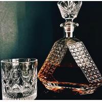 China Beverage Decanter Glass Durable Wine Aerator Decanter Wine Bottle Modern Wine Decanter on sale