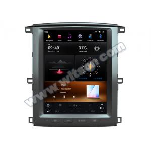 12.1" Screen Tesla Vertical Android Screen For Toyota Land Cruiser 100 GX LC100 Lexus LX470 2002-2007