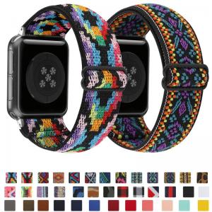 Durable Smart Watch Nylon Bands Seamless fit Breathable Adjustable Buckle