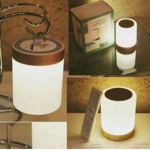 China 2017 Newest Portable Quran Speaker Touch Lamp Coran bluetooth LED lamp speaker ramadan lights mp3 player quran Free ship supplier