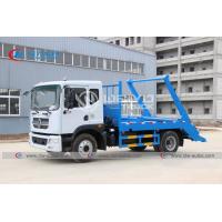 China Dongfeng Swept Body Refuse Collector Swing Arm Garbage Truck 4x2 10cbm on sale