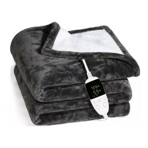 China Portable 35w Electric Heating Throw Blanket For Outdoor Travel supplier