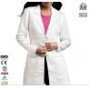 Ladies Lab Coat Custom Workwear Two front patch pockets 100% cotton