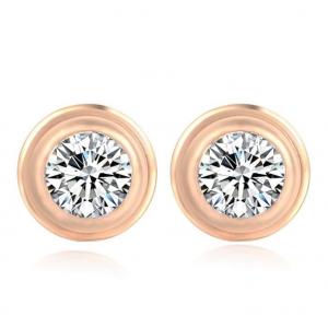 Diamond Earring Fashion Jewelry Stud Earrings Stainless Steel Diamond Erring for Girs