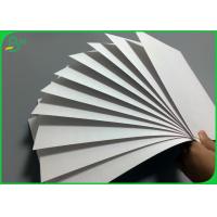 China Pure Wood Pulp White Cardboard Paper 0.45mm For Humidity Indicator on sale