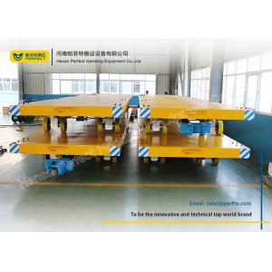 China Easy Operated Heavy Duty Plant Trailer / Material Handling Carts Towing Control supplier