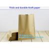 Custom Food Nuts and bread package recyclable kraft paper bag,Bread Use and Food