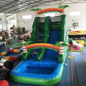 China Custom Made 0.55mm PVC Inflatable Water Slides For Childre 14 Years Age supplier