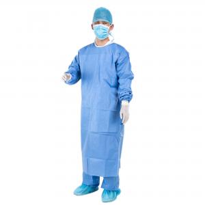 China Anti Static Operation Protective Isolation Disposable Surgical Gown supplier