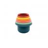 China BPA Free Silicone Nesting Cups Toy For Early Educational Develop wholesale