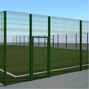 3D Curvy  hot dipped PVC coated welded wire mesh fence triangle 3D fence