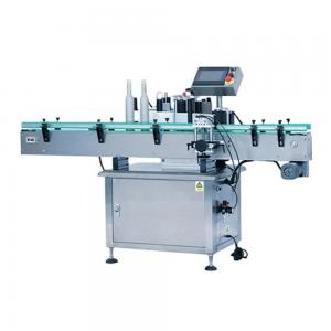 China Automatic Three Roller Sticker Labeling Machine For Round Bottle Positioning supplier