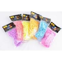 2014 Hot DIY Colorful Tie Dye Gold Rainbow Loom Bands for Children Riddle (D4)