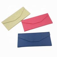 China Triangle Foldable Eyeglass Case Spectacles Box Safe Closure And Easy Opening on sale