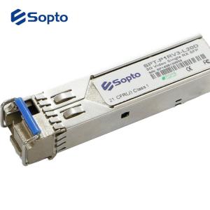 China Duplex LC Video 3G SDI 20km Sfp Fiber Optic Transceiver supplier