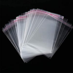 China Resealable Poly 1.4 Mil 5'' X 7'' Clear Cello Resealable Bags Self Sealing on sale 