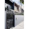 Villa Garden Decoration Powder Coated Laser Cut Screen Aluminum Garden Fence