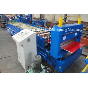 Galvanized Metal Roofing Sheet Roll Forming Machine Automatic Standing Seam