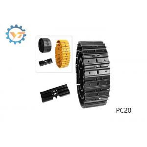 China PC20 Komatsu Track Link Assy Black Colour Construction Machinery Components supplier