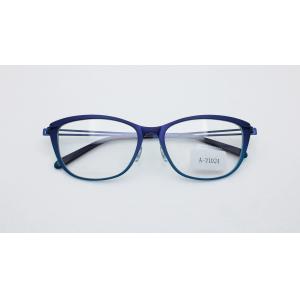 China Matte titanium optical frame durable high quality computer reading daily eye glasses for Women fashion accessories supplier