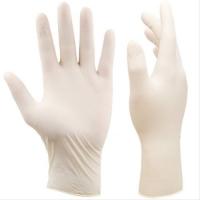 China Disposable Latex Medical Gloves Powder Free 10 Boxes/Carton on sale