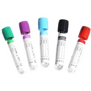 Disposable Medical PET Vacuum Blood Collection Tube Multiple 13*75mm 16*100mm